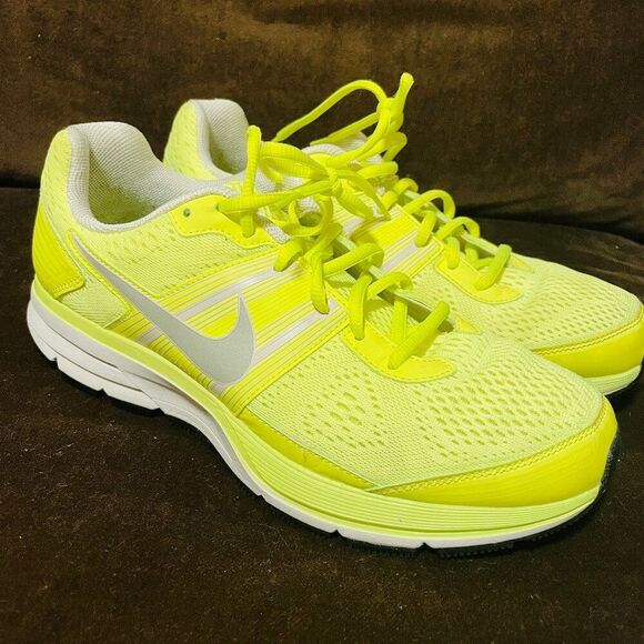 Nike Air Zoom Pegasus 29 Volt Yellow Black Running Sneaker 524950-701 9.5 US 43 - Picture 10 of 11